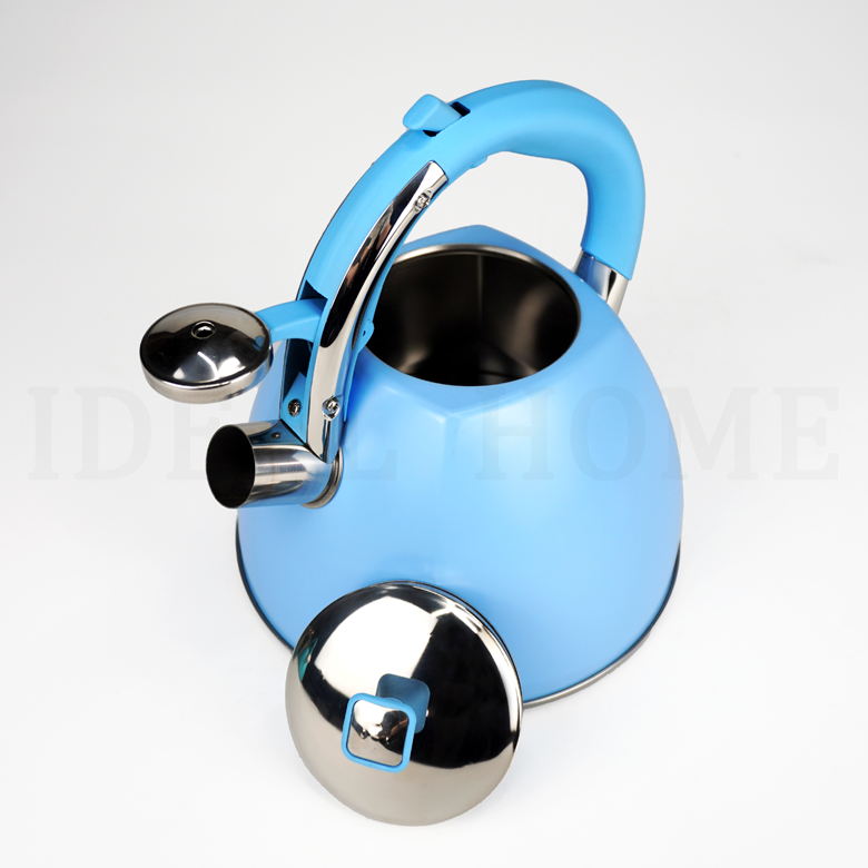 Induction gas stove top color coating stainless steel 3.0L teapot water kettle tea kettle whistling kettle for home kitchen