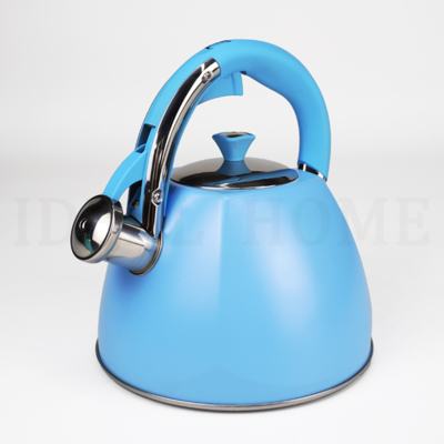 Induction gas stove top color coating stainless steel 3.0L teapot water kettle tea kettle whistling kettle for home kitchen