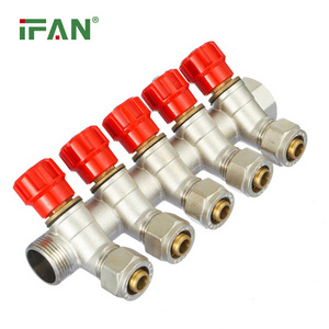 IFAN Water Use Heating Manifold High Pressure Brass PEX Fitting Plumbing Manifold