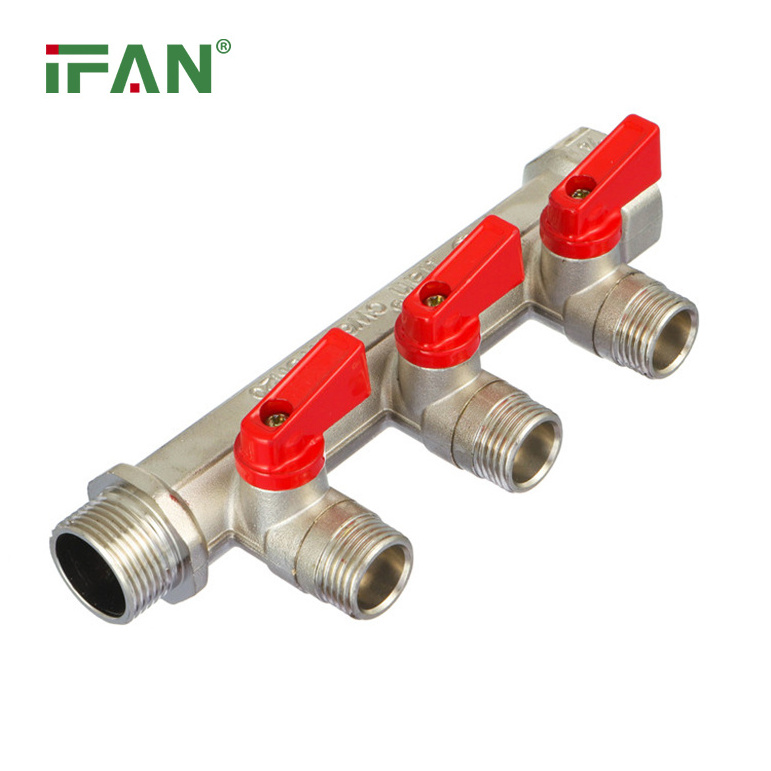 IFAN Water Use Heating Manifold High Pressure Brass PEX Fitting Plumbing Manifold