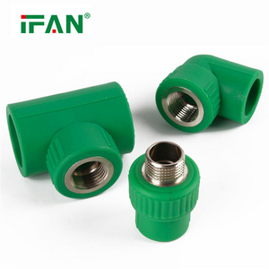 IFAN Germany Standard OEM Hot Water Supply PPRC Pipe Fittings Plumbing Materials Polypropylene PPR Fittings