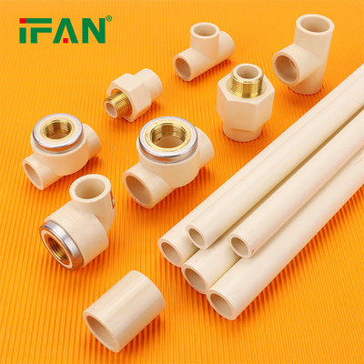 IFAN Elbow Tee Equal Reducing Coupling Socket Female And Male Thread Pvc Fittings Wholesale Custom Size Cpvc Fitting