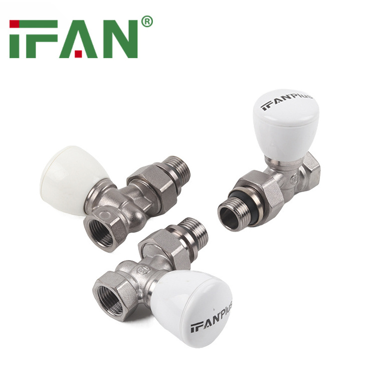 Ifan Professional Production Brass Valve Water Heater Control Brass Radiator Valve