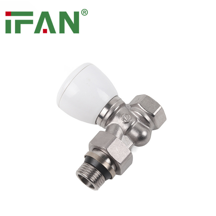 Ifan Professional Production Brass Valve Water Heater Control Brass Radiator Valve