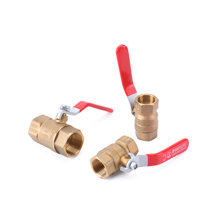 Full Port All Size 1/2 inch Sample Free Water Level Control Brass Ball Valve NPT Male Female Thread Brass Valves