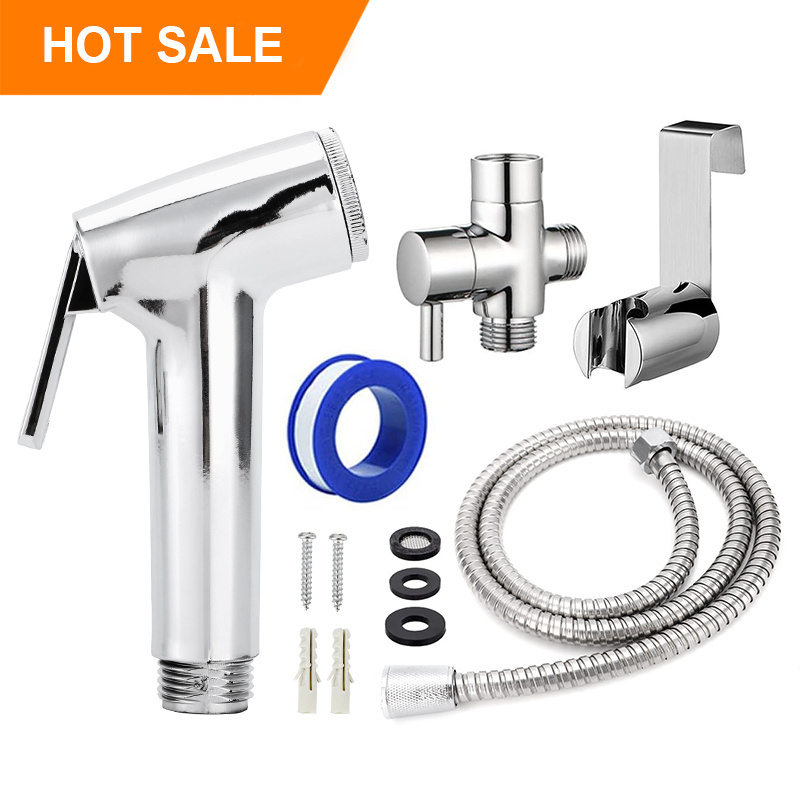 Wholesale Health Lead Free Spray Toilet Shattaf Muslim Self-Cleaning Handheld Shower Bidet Sprayer For Women