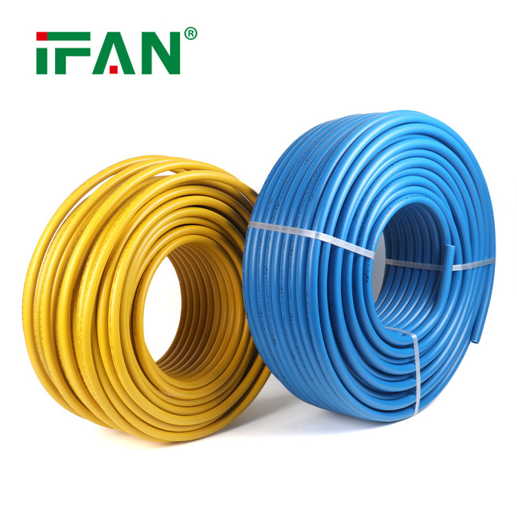 IFAN Support OEM Aluminium Plastic Composite PEX Pipe Yellow 16-32mm Gas Pipe Plastic Pex Gas Pipe