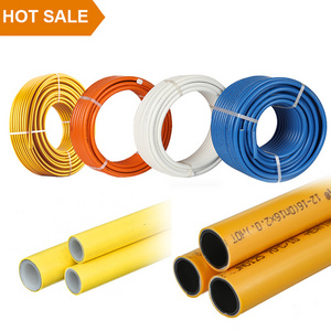 IFAN High Quality Plastic PE Yellow Pex Gas Line Hose Floor Heating Pipe Multilayer Composite Tube PEX Al PEX Pipe Gas Pipe