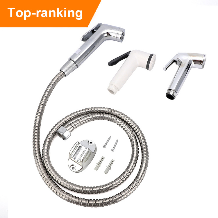 IFAN Low Price OEM/ODM Women Plastic Hot Cold Water Mixer Faucet Valves Shattaf  Muslim Toilet Handheld Bidet Sprayer set