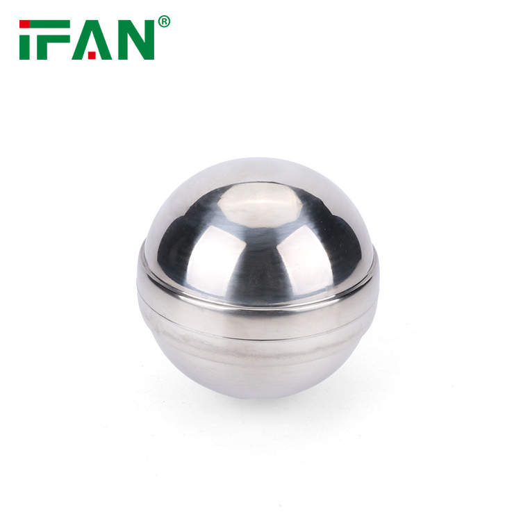 IFAN 3/4'' Inch Stainless Steel ss304 1 Piece Thread Manual Control Water Tank 2-way Ball Valve Float Valve PN16