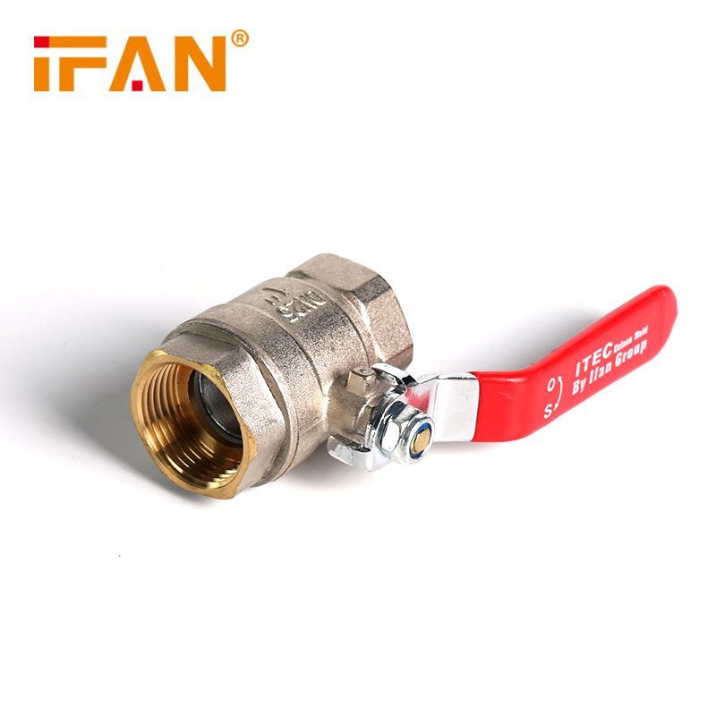 IFAN zhejiang high pressure 1/2  2 inch water shut off valve stainless steel long handle brass compression ball valve