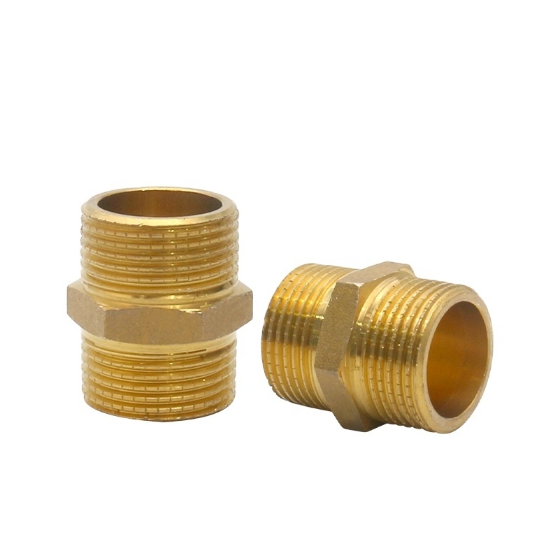 Ifan Household Brass Gas Pipe Compression Union Fitting Natural Gas Pipe Fittings Elbow