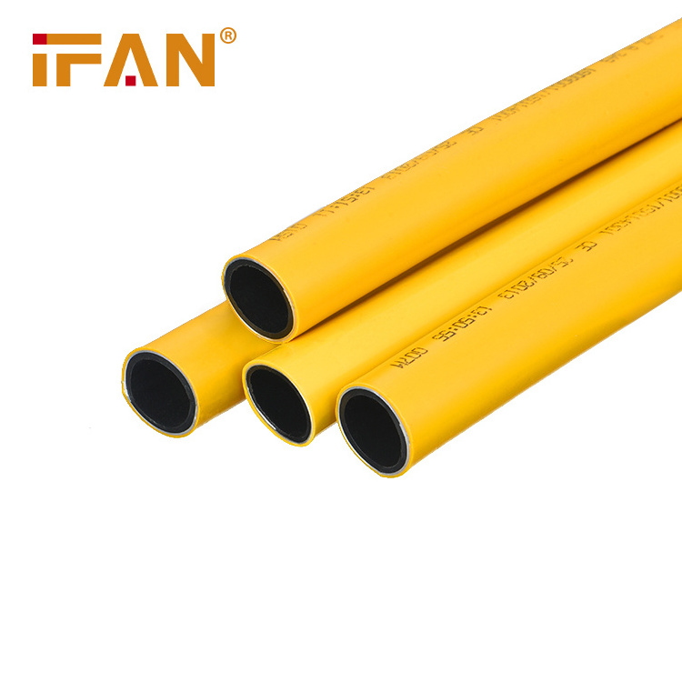 IFAN PE Yellow Pex Gas Line Gas Multilayer Pex Pipe Tube Hose Plumbing Pex Gas Pipe