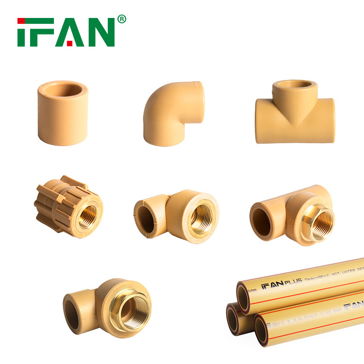 IFAN Plus High Quality Plumbing Materials Yellow PPR End Cap PPR Pipes And Fittings Cold Water PPR Fittings