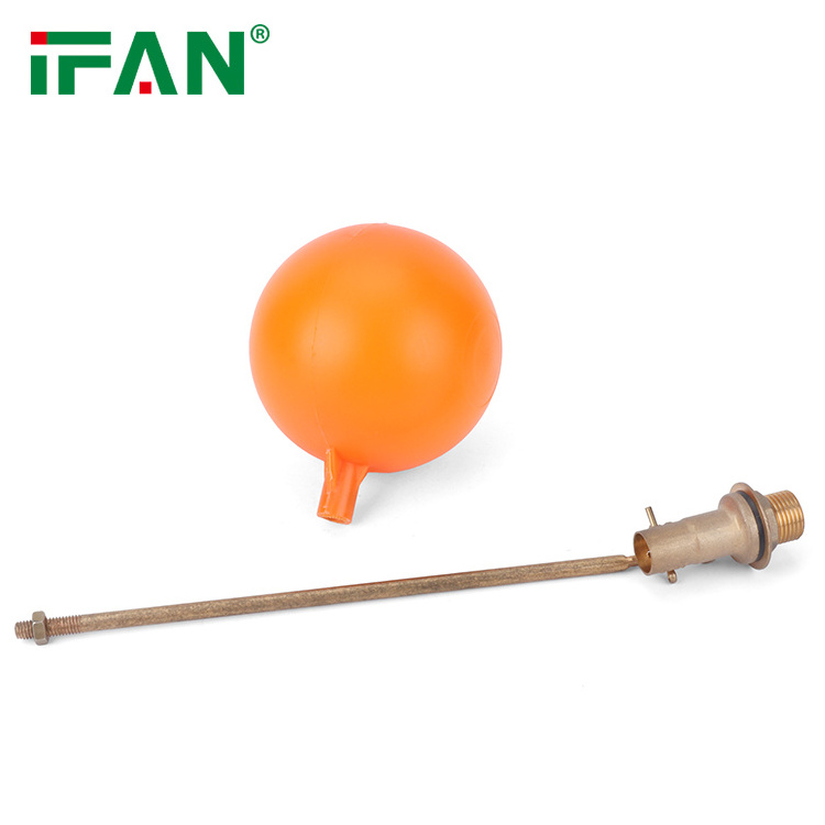 IFAN Free Sample Float Ball Valve DN20 Floating Ball Valve Brass Valves for Stock Tank Pool Water Level Control