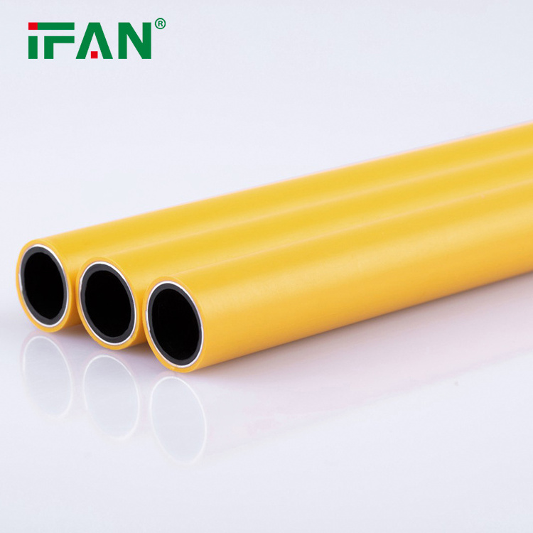 IFAN Wholesale Price Plumbing 16mm-32mm PEX Pipe Yellow Gas Pipe For Plumbing