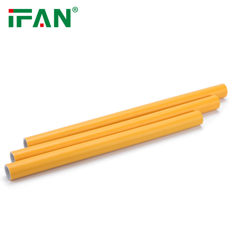 IFAN Hot Selling Plumbing OEM ODM PEX Pipes PN16 Yellow Plastic Pipes For Water System