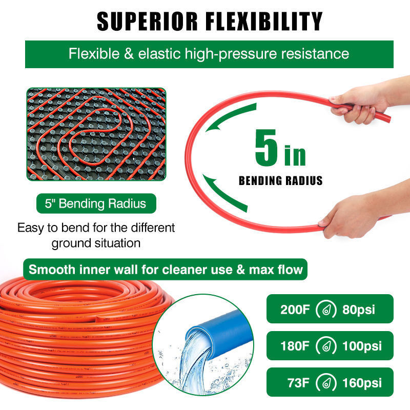 IFAN PEXA PEXB PERT Plastic Tubes Floor Heating Pex Pipe Plomberie 16-32MM Plumbing Material Water PEX Pipe