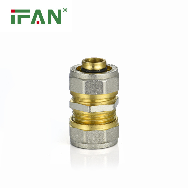 IFAN Factory Manufacturer Multilayer Pex Pipe Fittings Elbow Tee Plumbing Pex Fitting Brass Compression Fittings