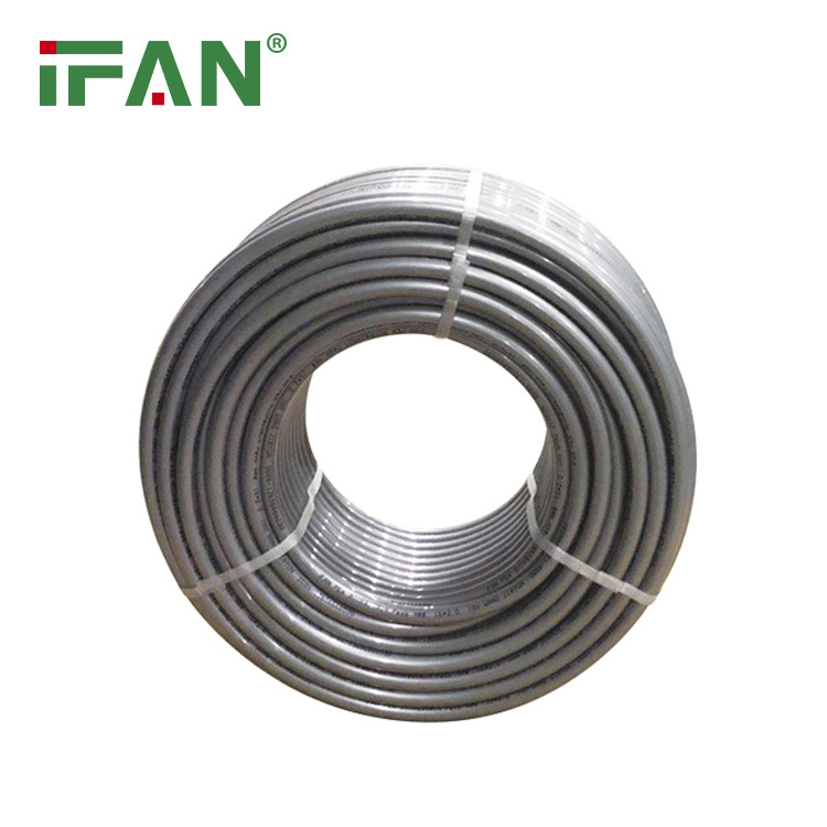 IFAN Grey Color 16.2-40MM Expanding Water Hose Plastic PEXB Stabi Pipe With Aluminum