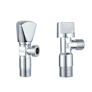 IFAN Nice Quality China Manufacture Bathroom Faucet Chrome In Wall Brass Stop 1/2 Angle Valve