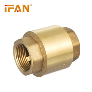 iFan 1/2" to 4" Inch Good Price Water Vertical Small Spring Flap Brass Check Valve