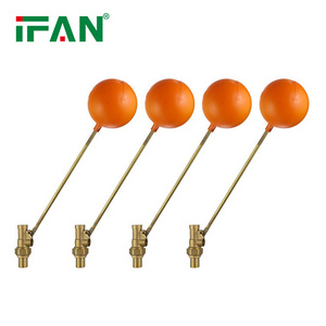 IFAN 1/2" 3/4 " Copper Plastic Cistern Float Valve Customized Float Valve For Water Tank