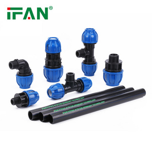 IFAN OEM ODM Irrigation System PP Compression Fittings HDPE PE Fittings for Water