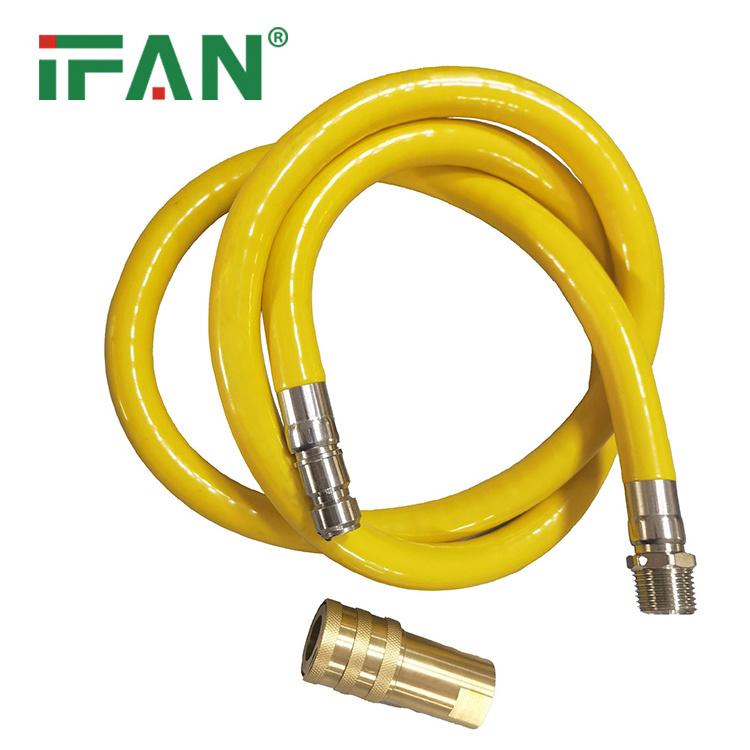 IFAN Factory Price Flexible Shower Hose 304 Stainless Steel Gas Pipe Stainless Steel Corrugated Pipe for Kitchen