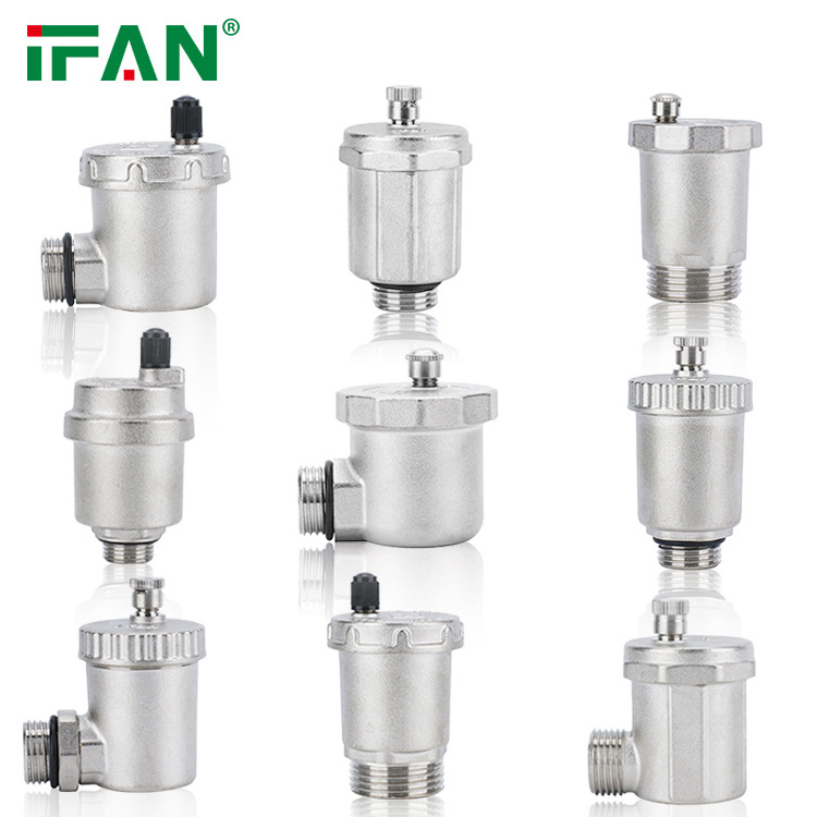 IFAN Automatic Air Vent Valve Brass Valve Air Vent Valve for Underfloor Heating