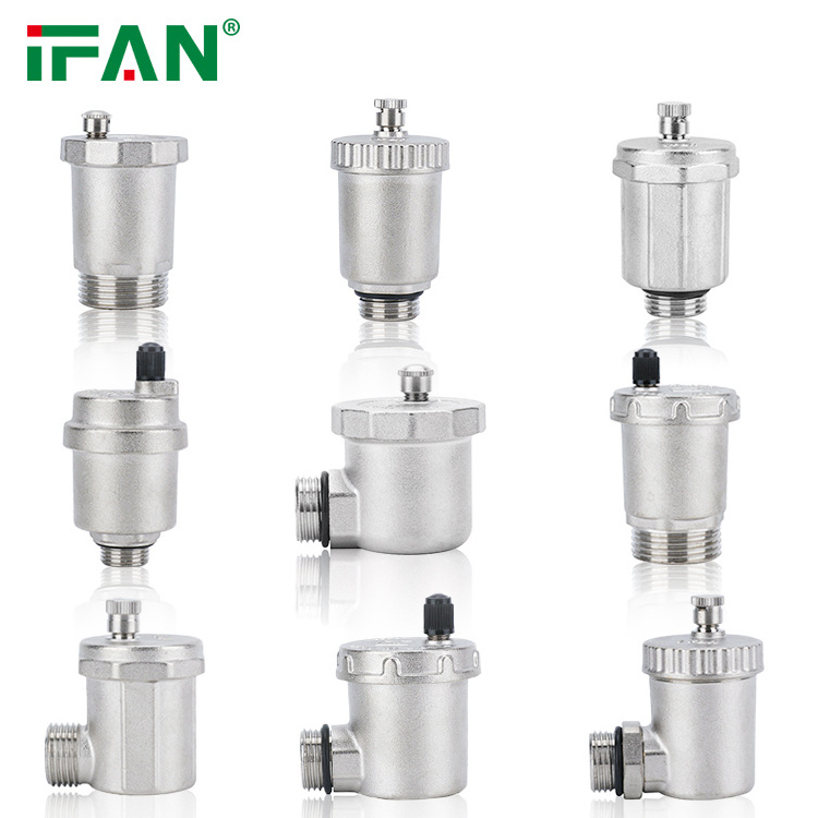 IFAN Automatic Air Vent Valve Brass Valve Air Vent Valve for Underfloor Heating