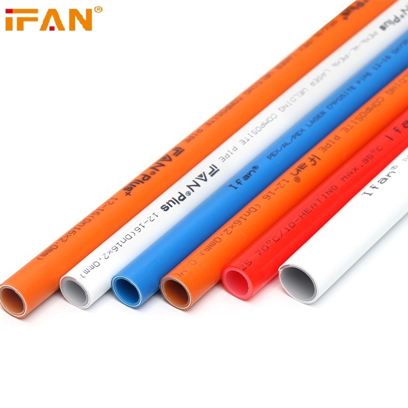 IFANPLUS Free Sample Hot And Cold Water System 16-32mm Laser PEX Al PEX Pipe For Floor Heating