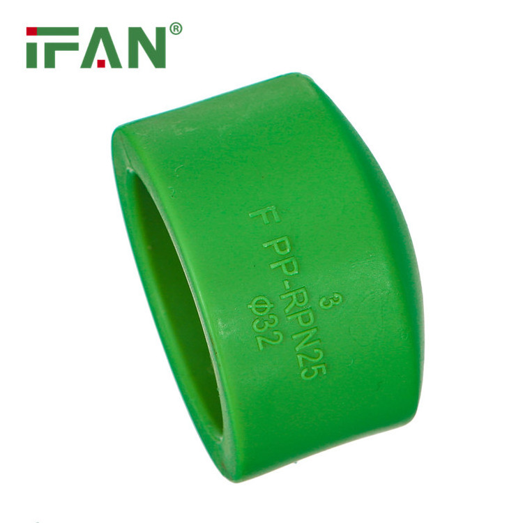 IFAN Factory Supply ODM OEM PPR Plumbing Fittings 20-110mm Green End Cap PPR Pipe And Fitting