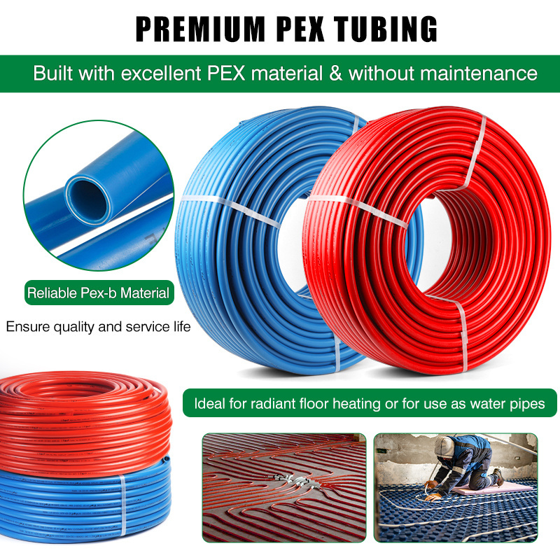 IFAN PEX A Pipe Cold&Hot Water customizable Color 16-32mm PERT Under floor Heating Pipe Pex Pipe