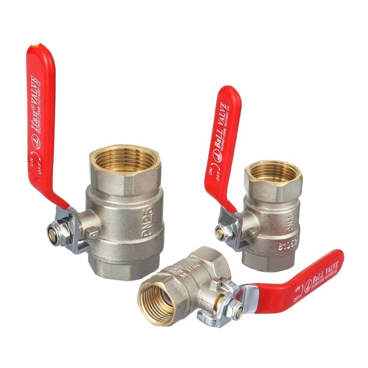 IFAN Factory Provide Directly Brass Water Ball Valve Male Threaded Forged All Size Brass Ball Valve