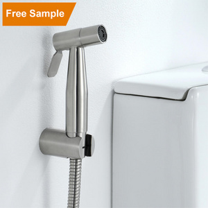 IFAN Handheld Bidet Sprayer Toilet Stainless Steel Adjustable Pressure Bidet Faucet Diaper Sprayer Set with Hose Attachment