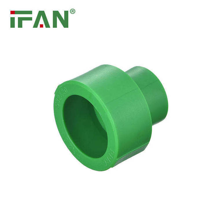 IFAN Factory Plastic PPR Pipe Coupling Pipe Connecting Green Color Injection PPR Pipe Fitting PPR Socket