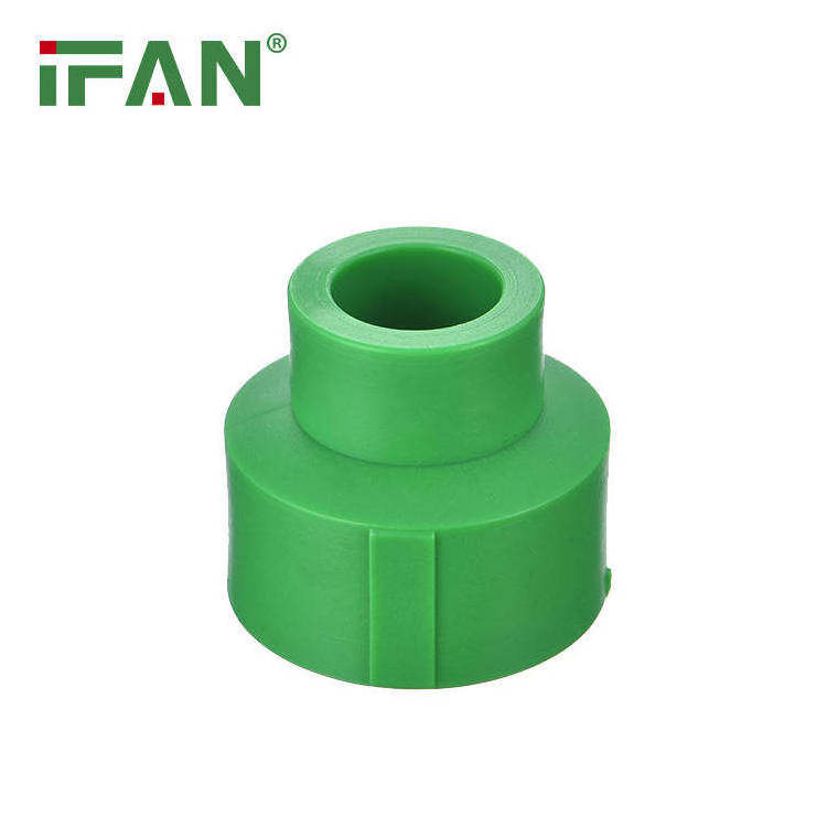 IFAN Factory Plastic PPR Pipe Coupling Pipe Connecting Green Color Injection PPR Pipe Fitting PPR Socket