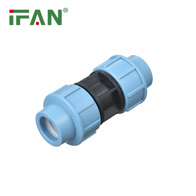 IFAN Factory HDPE Pipe Fitting PP Compression Ball Valve PE Compression Fittings Hdpe Ball Valve