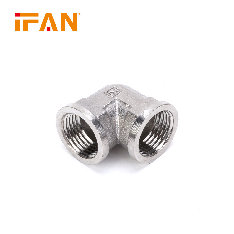 IFAN Stainless Steel Hose Fittings Full Size PN25 Female Thread Socket Tee Elbow Stainless Steel Water Pipe Fitting