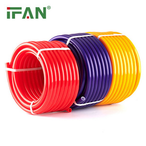 IFAN Factory Floor Heating System 16-32mm Red Color Plastic PEX PERT Pipe For Hot Water