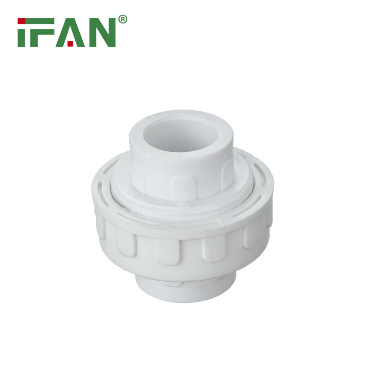 IFAN ODM Size Color Germany Standard PPR Plumbing Fittings Plastic White Union PPR Pipe And Fittings