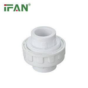 IFAN ODM Size Color Germany Standard PPR Plumbing Fittings Plastic White Union PPR Pipe And Fittings