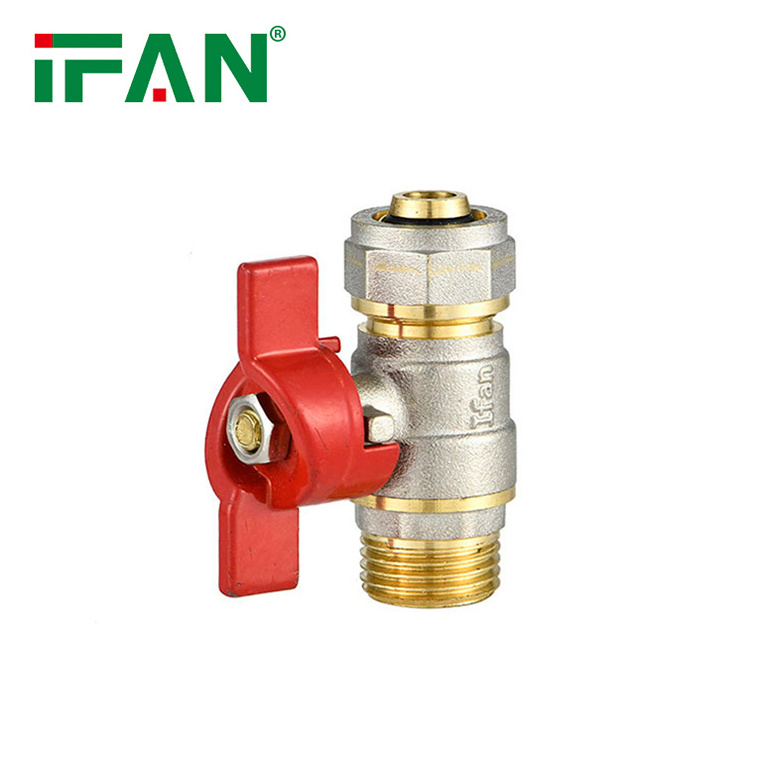 IFAN Male Thread PEX Compression Fittings Valve 1/2