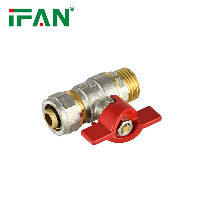 IFAN Male Thread PEX Compression Fittings Valve 1/2