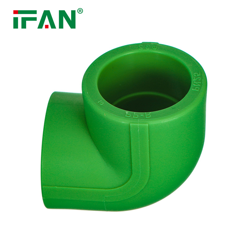 IFAN 20-110MM Customization PPR Plumbing Fittings Plastic Socket Elbow Tee PPR Pipe And Fittings