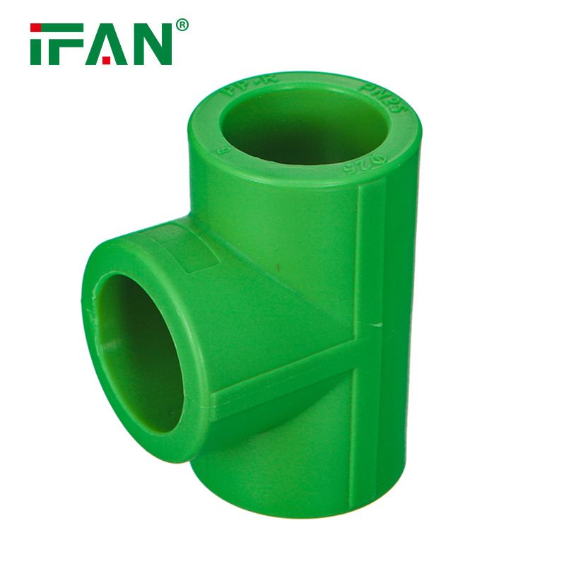 IFAN 20-110MM Customization PPR Plumbing Fittings Plastic Socket Elbow Tee PPR Pipe And Fittings