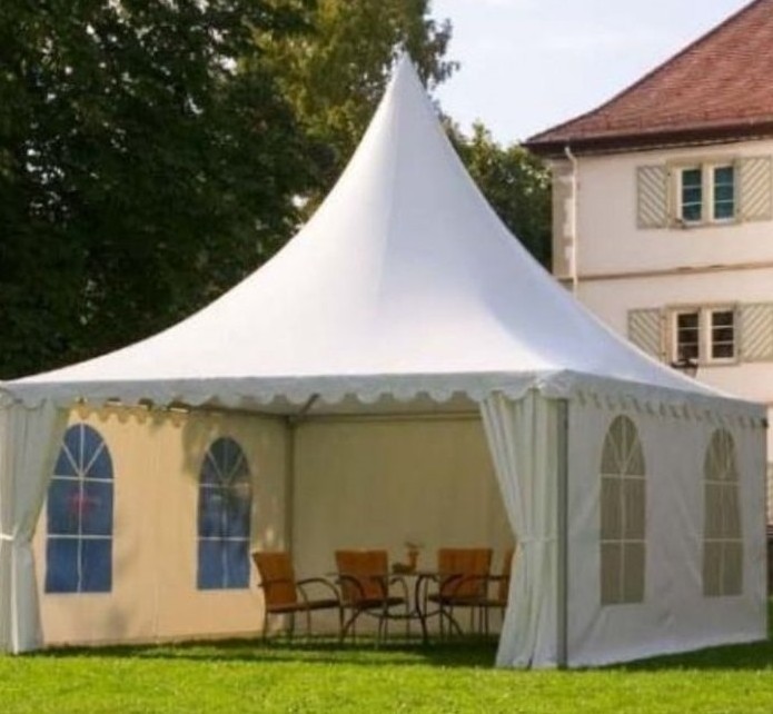 Outdoor 13x 20FT Pagoda warehouse PVC waterproof event carport tents for Galvanized Car Shelter with Reinforced Ground Bars