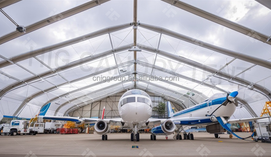 Hangar Tent Hangar Warehouse Tent for Aircraft and For Aircraft Tent For Helicopter