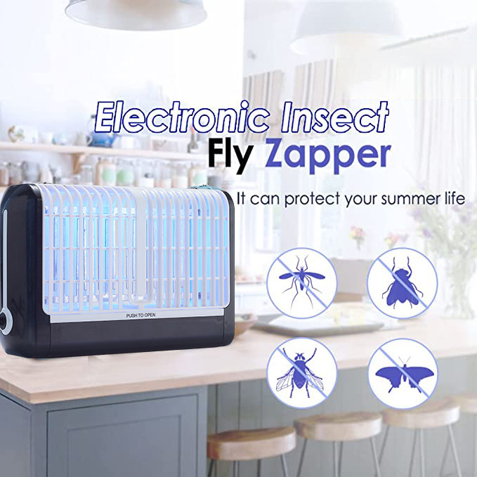 Indoor Wall Mounted Electric Bug Insect Killer Pest Control Electronic UV LED Mosquito Killer Lamp